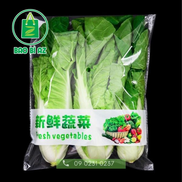 túi opp đựng rau