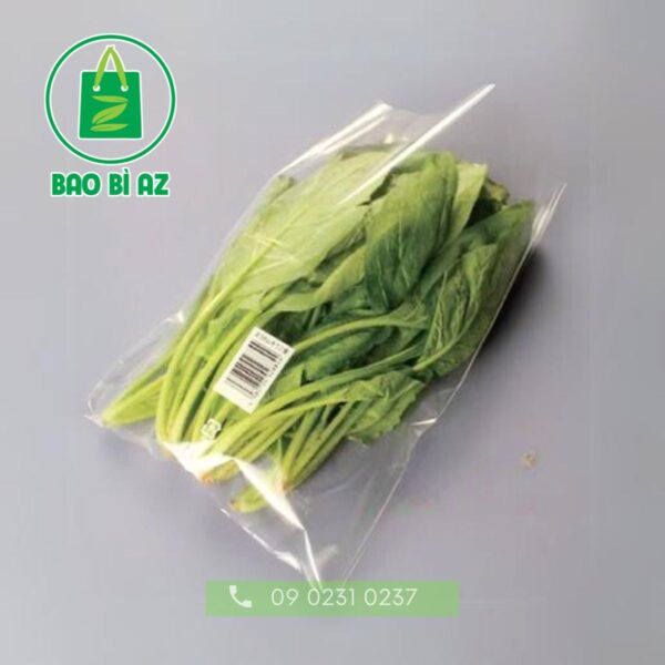 túi opp đựng rau