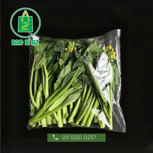 túi opp đựng rau