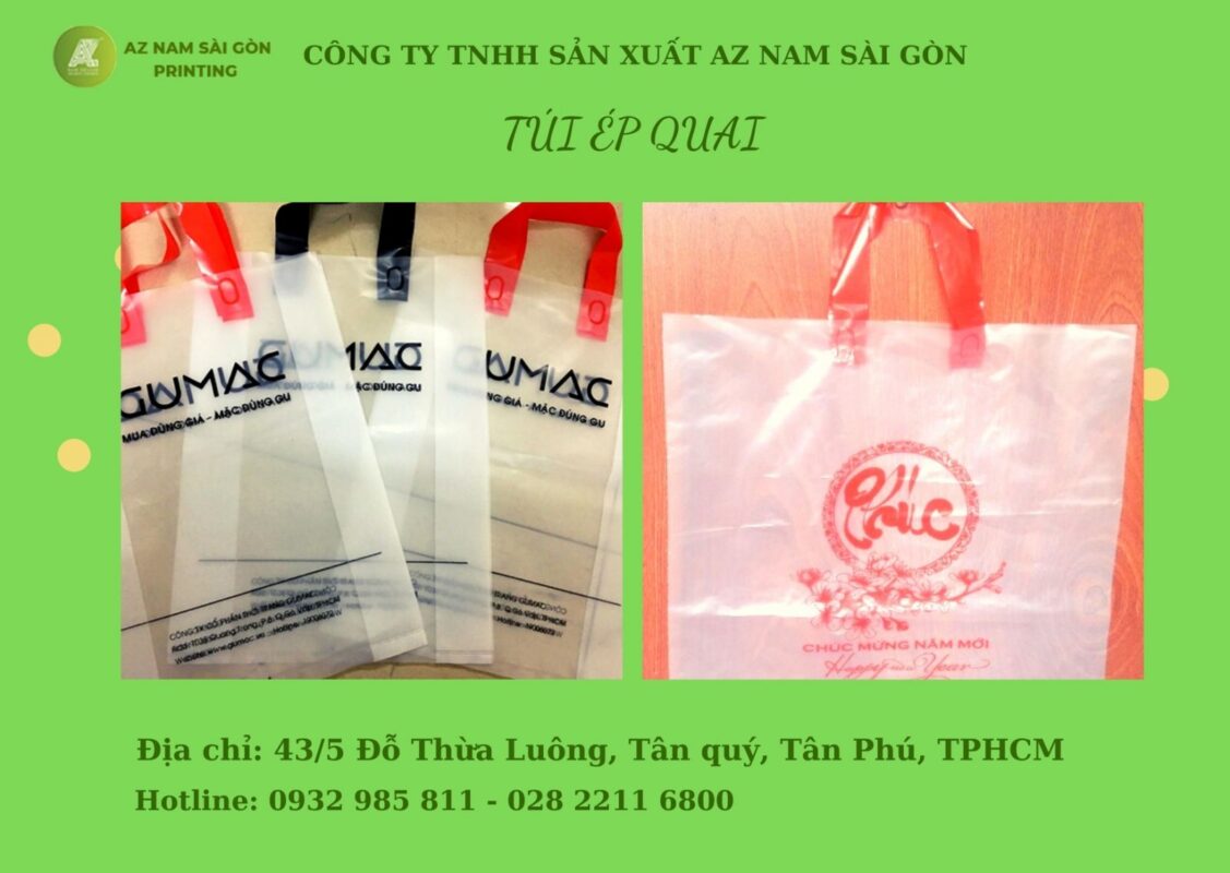 Các loại bao bì phổ biến được ưa chuộng nhất hiện nay 4 Bao bì túi nilon đa dụng