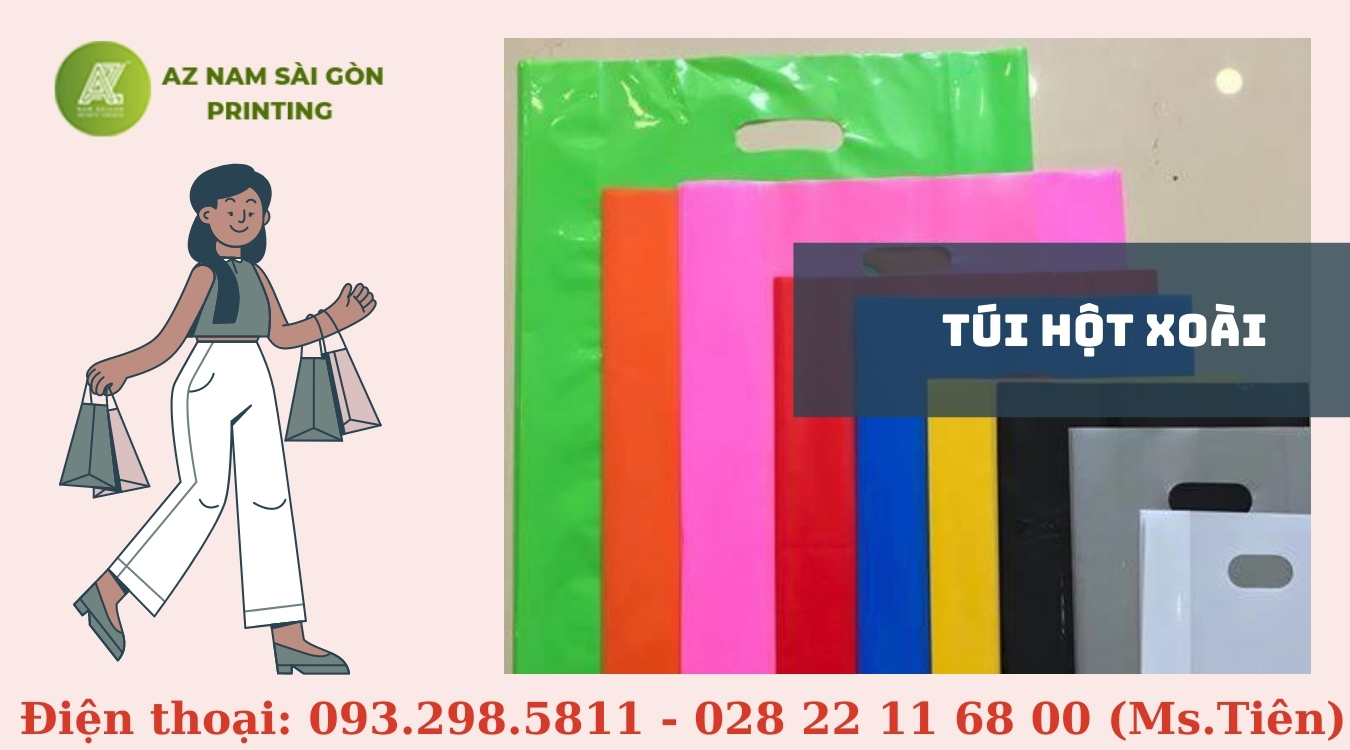 in tui nilon dung my pham chat luong gia xuong tai az nam sai gon