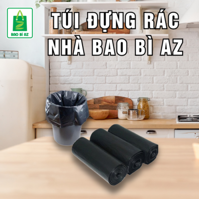 Túi Rác Đen Cuộn Cao Cấp - Giải Pháp Đóng Gói Độ Bền Cao Giá Xưởng 4 tui dung rac den gia dinh van phong 3