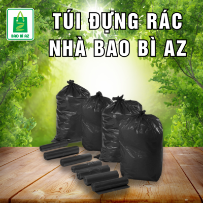 Túi Rác Đen Cuộn Cao Cấp - Giải Pháp Đóng Gói Độ Bền Cao Giá Xưởng 5 tui dung rac den gia dinh van phong 4