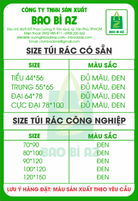 tui dung rac mau gia dinh van phong