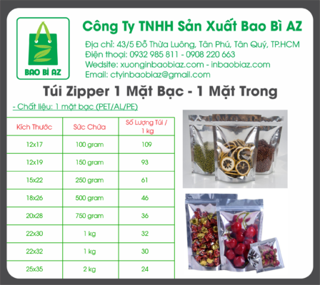 tui zipper 1 mat bac