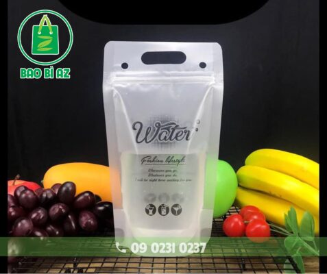 tui zipper dung tra chanh tra sua