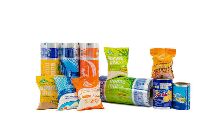 Bao bì màng ghép phức hợp nhiều lớp chất lượng giá tốt tại TPHCM 2 Cấu trúc của bao bì màng ghép nhiều lớp