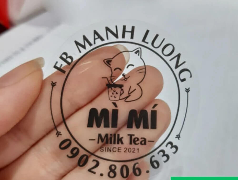 In tem decal chống nước lấy ngay chất lượng cao trong ngày 2 Giá trị cốt lõi của việc sử dụng decal kháng nước