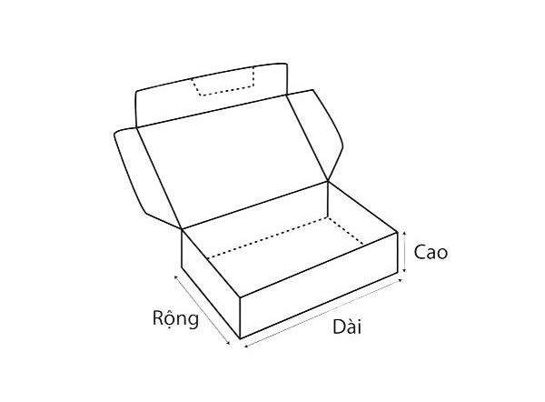 Kích thước hộp giấy tiêu chuẩn và bí quyết chọn quy cách phù hợp 3 Những sai lầm phổ biến khi xác định số đo hộp giấy