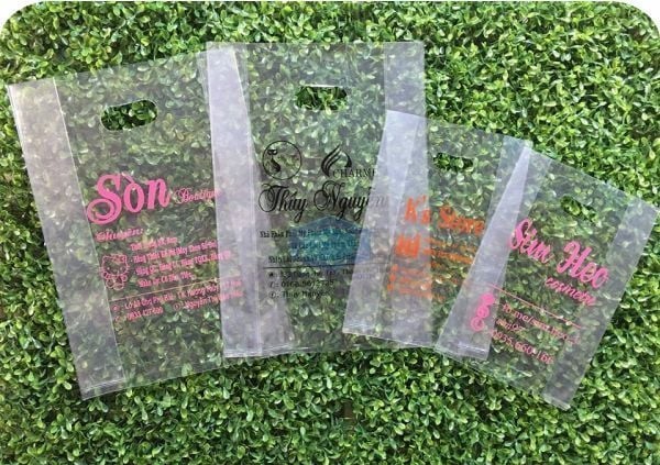 Túi Ni Lông Đựng Mỹ Phẩm Cao Cấp, In Ấn Sắc Nét, Giá Xưởng 8 tui ni long dung my pham cao cap in an sac net gia