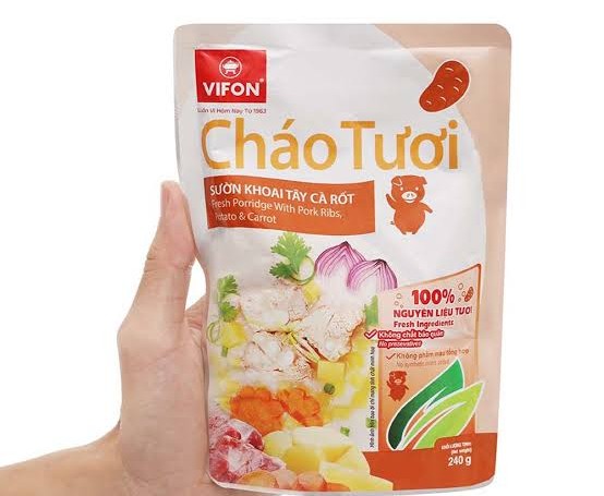 Bao bì cháo tươi in ấn theo yêu cầu chất lượng, giá xưởng 11 Ứng dụng đa dạng trong ngành thực phẩm