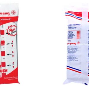Bao bì ổ cắm điện thiết kế ấn tượng, in sắc nét, giá rẻ