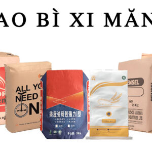 Bao bì xi măng, vỏ bao đựng ciment PP dệt bền đẹp giá xưởng