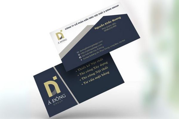 Card visit nội thất độc đáo bí quyết tạo dấu ấn chuyên nghiệp cho kiến trúc sư 2 Nhận diện thương hiệu (Logo)