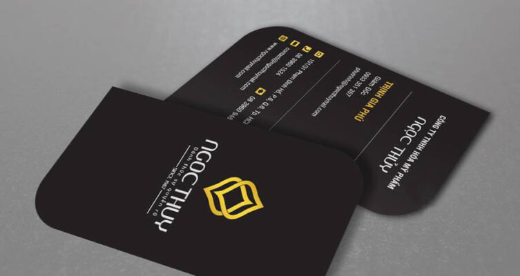 In card visit bo góc chuyên nghiệp khẳng định đẳng cấp thương hiệu