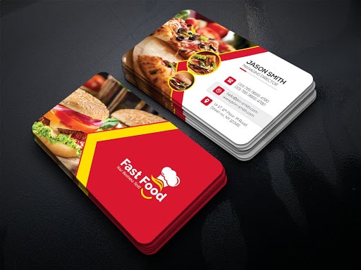 In card visit nhà hàng đẹp lấy ngay giá rẻ chất lượng cao 1 Danh thiếp dành cho đội ngũ quản lý