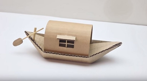 15 ý tưởng làm đồ handmade từ bìa carton cực đơn giản tại nhà 2 Chế tác nhà mô hình thủ công