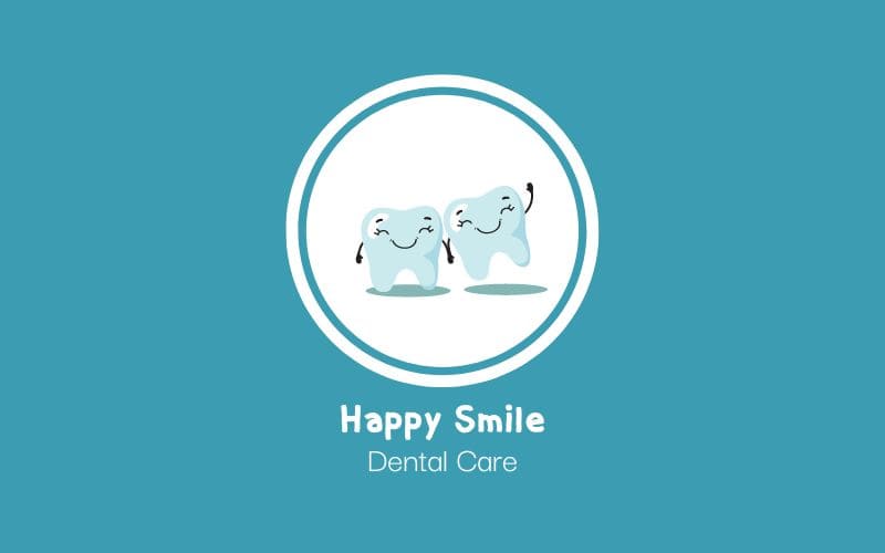 Thiết kế logo nha khoa chuyên nghiệp giúp thu hút khách hàng hiệu quả 6 Logo cách điệu từ hình răng và biểu tượng y khoa