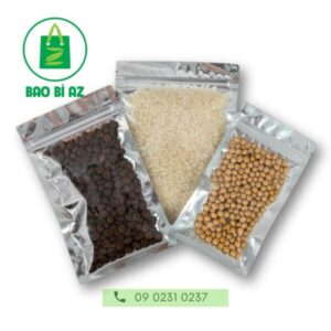 Lợi thế của túi zipper tráng bạc hai mặt