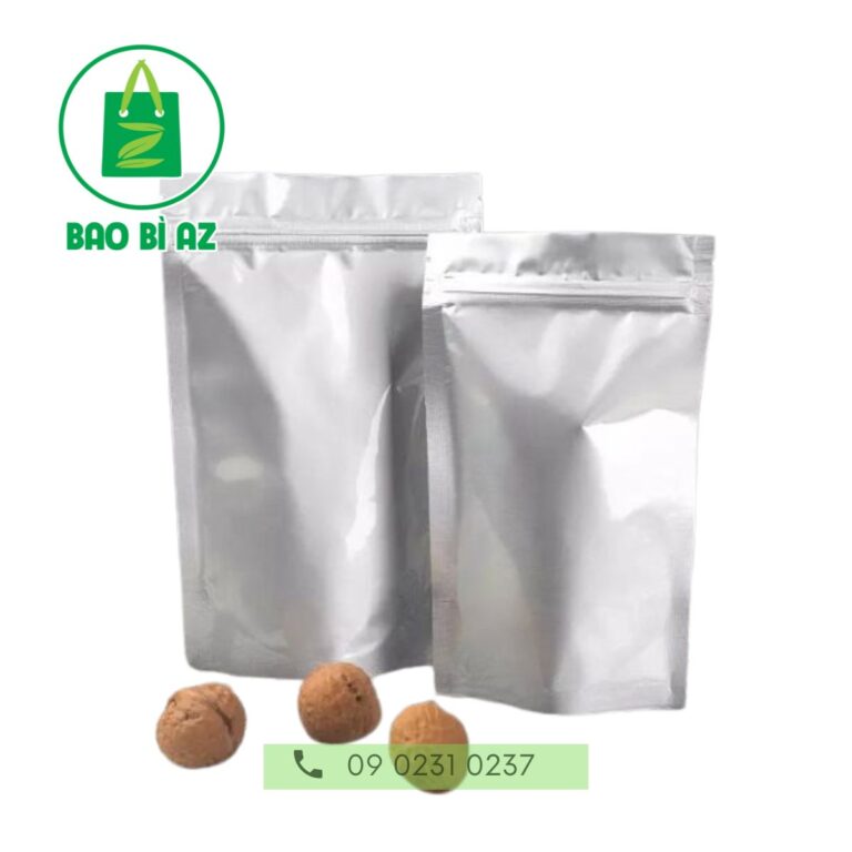 Túi zipper 2 mặt bạc cao cấp - Mua túi zipper giá xưởng ngay 19 Giải pháp bao bì toàn diện cho doanh nghiệp
