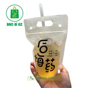Túi Zipper đựng trà chanh, trà sữa chất lượng, giá xưởng